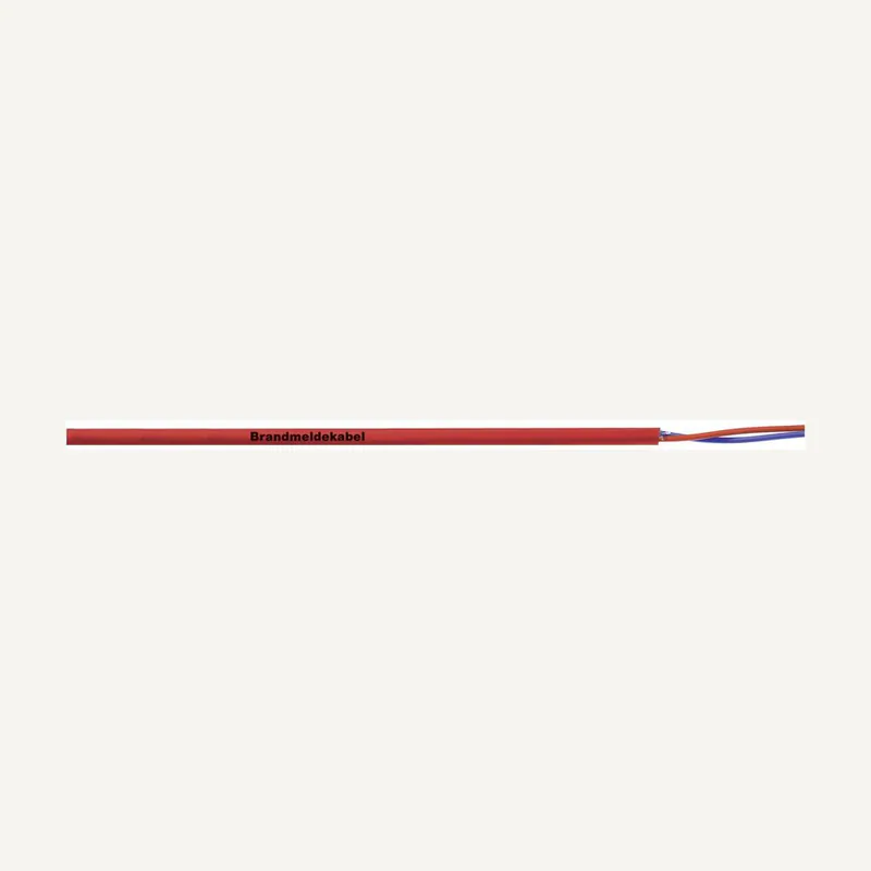 Câble C2 j-y(st)) Y 1X2X0.80MM +0.40MM rouge