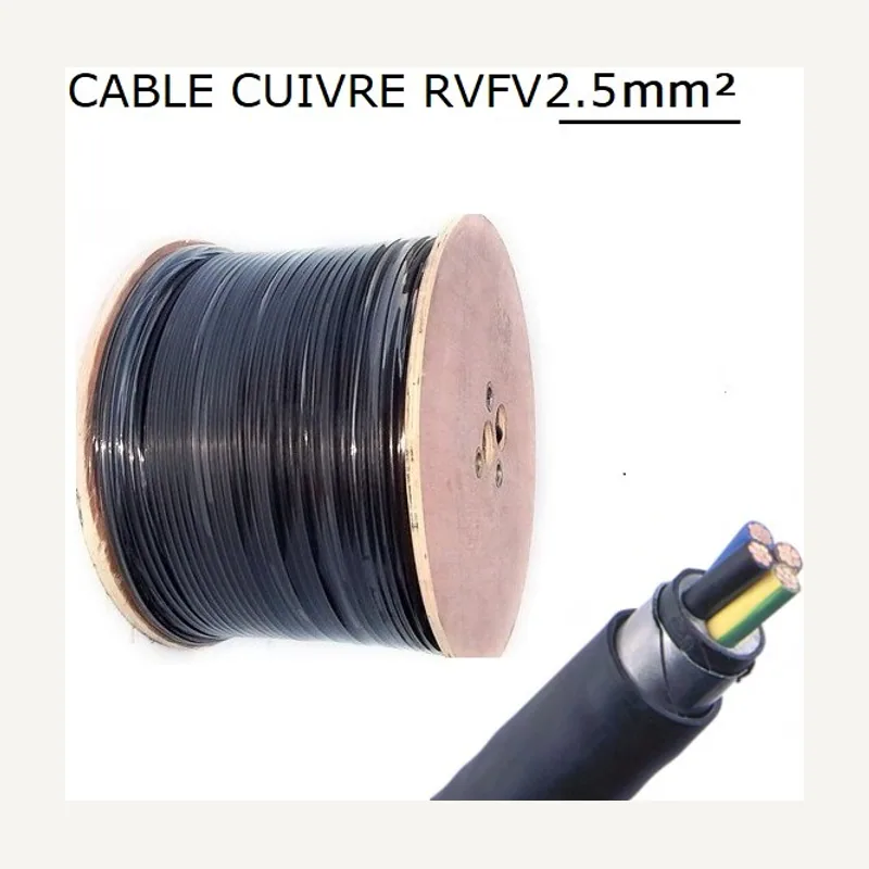 Câble RO2V 5*4 MM