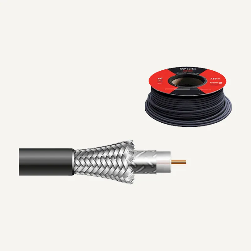 Câble TV coaxial 6.7MM alcad 500M
