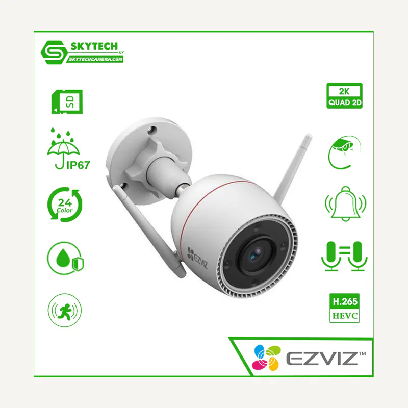 EZVIZ Caméra 4MP EZVIZ smart home caméra WIFI bullet color
