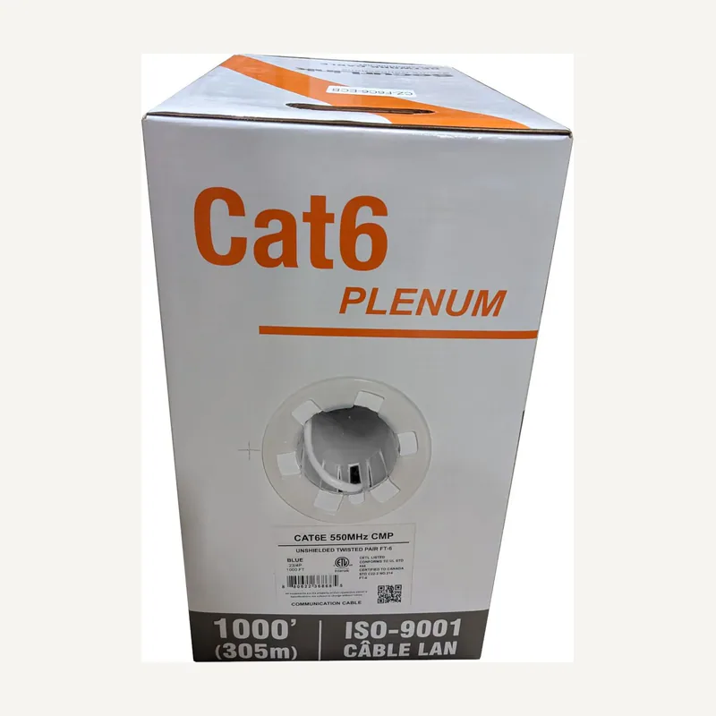 Câble rigide CAT.6 UTP 1000M