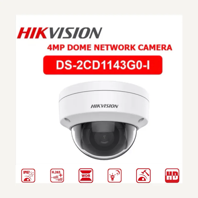 Hikvision Caméra 4MP Hikvision IP dome IR30M IP67