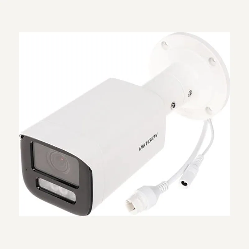 Hikvision Caméra IP 4MP bullet VF motorisé hybrid-light+audio