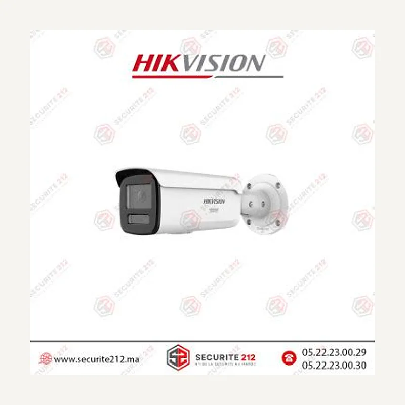 Hikvision Caméra IP 12MP bullet smart acusense hybrid
