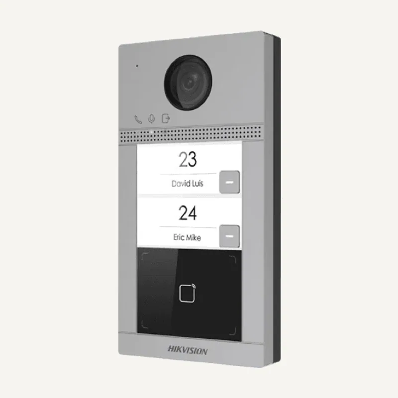 Hikvision Station porte metal A 2 boutons pour villa