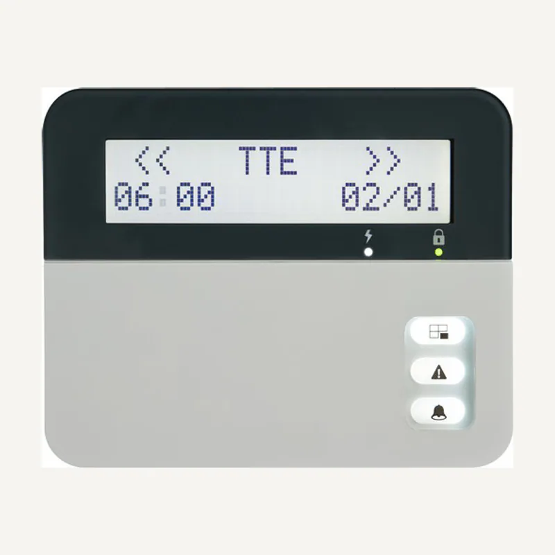 Teletek Clavier LCD avec touches silicones 1 zone