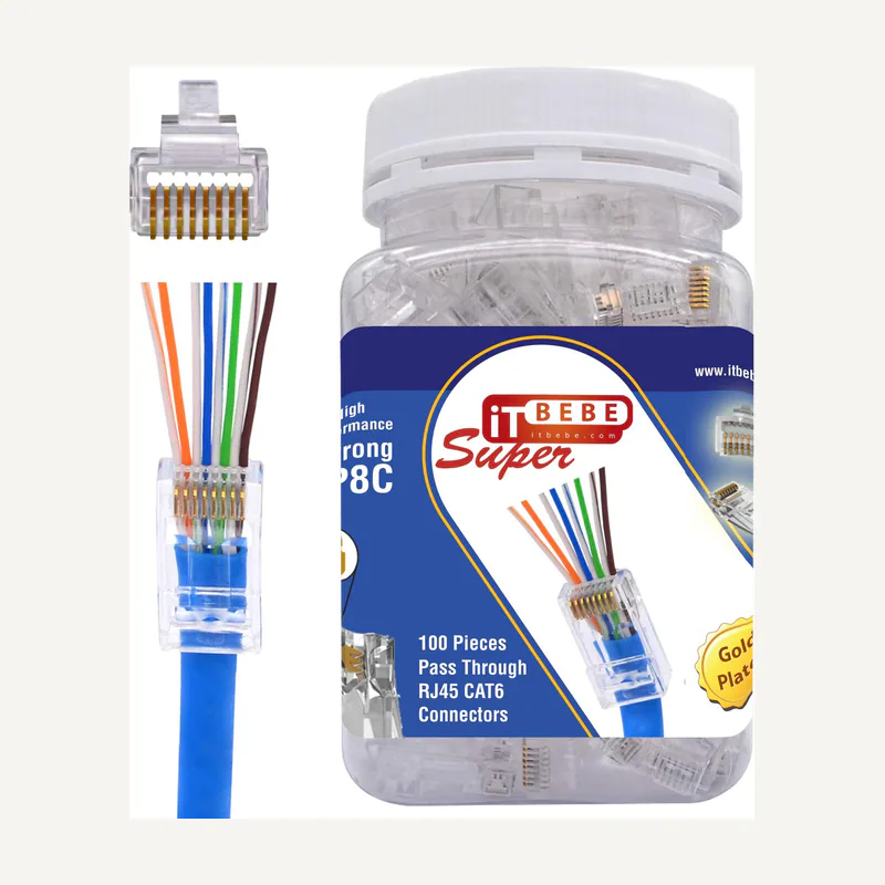 Connecteur RJ45 CAT6 open