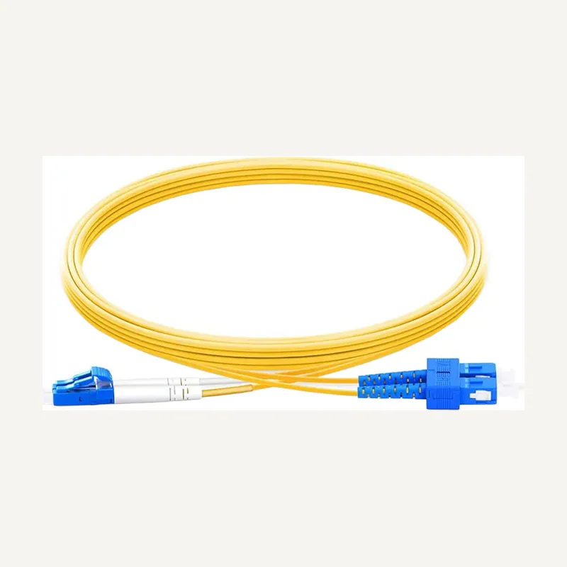 Patch cord duplex OS2 G652D SC/UPC/LC/UPC 3.0MM LSZH 1M