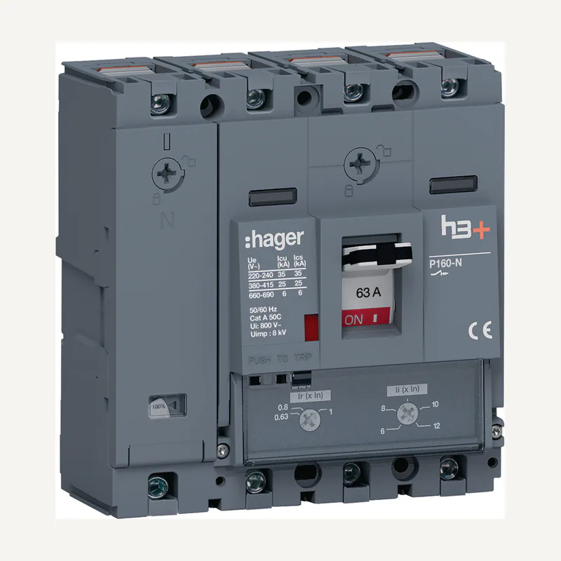 DISJ.4*63A 25KA REGL/FIX