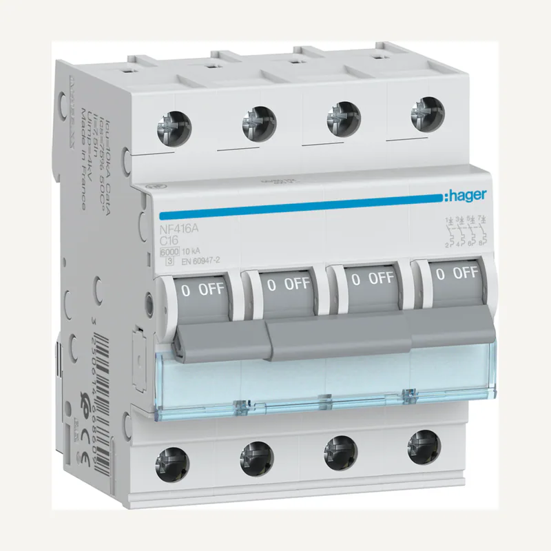 DISJ.4*16A 10KA REF NF416A