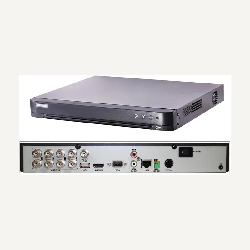 Hikvision DVR 8 port 8MP 1U H.265 acusense