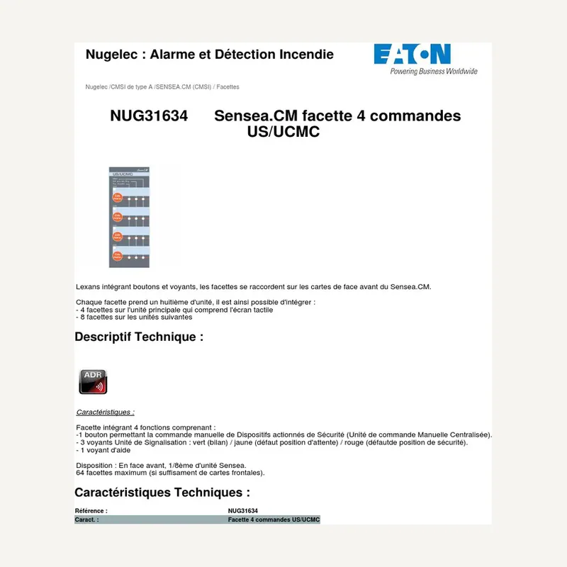 Nugelec MD4 sensea