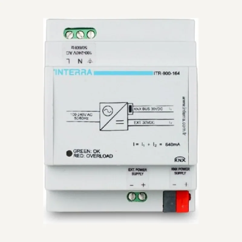Interra Alimentation KNX 640MA AUX tension 30V DC