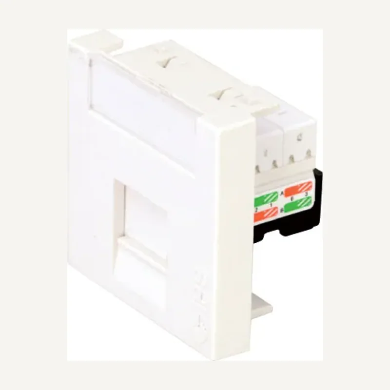 Prise RJ45 CAT6 45X45 UTP