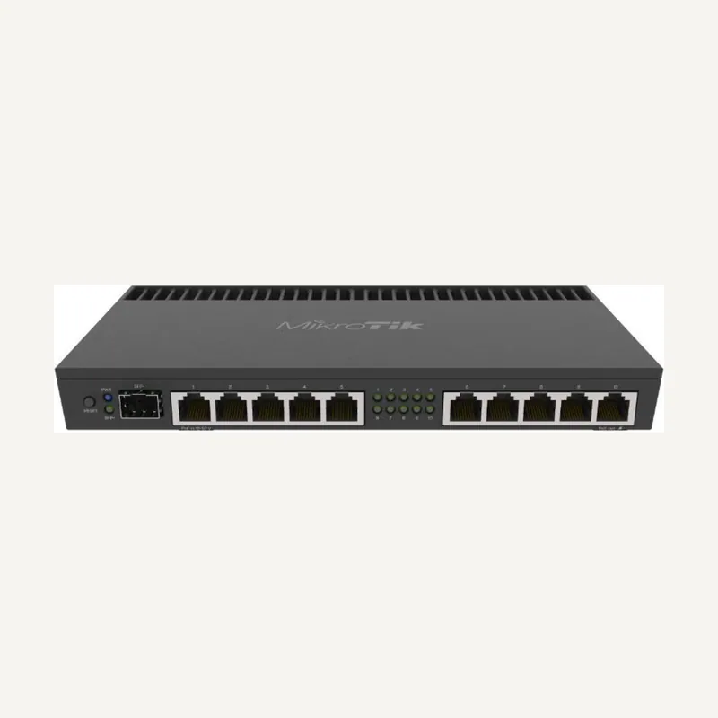 Mikrotik RB4011IGS+RM routeur connecté Gigabit ethernet noir