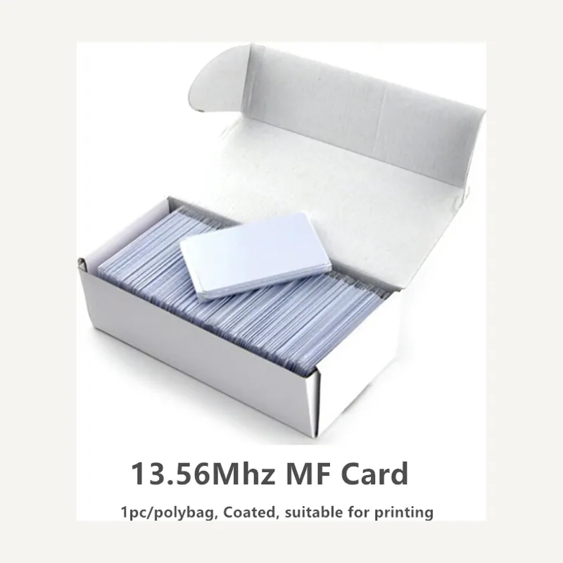 Carte RFID type mifare MF S50 1KB 13.5MH 200PCS/BOX avec NS