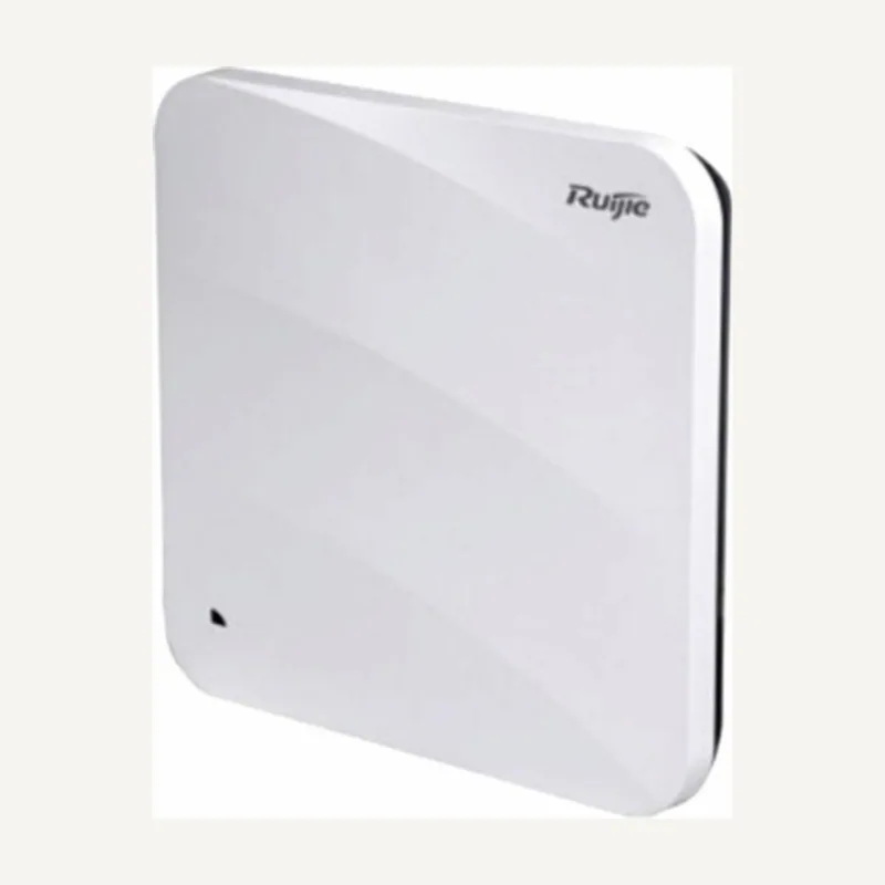 Ruijie WI-FI 6 ((802.11AX)) indoor wireless access point dual-radio dual band UP TO 4 spatial streams AND maximum OF 2.97GBPS wireless throughput 1 10/100/1000M base-t uplink port AND 1 1G/2.5 SFP uplink P