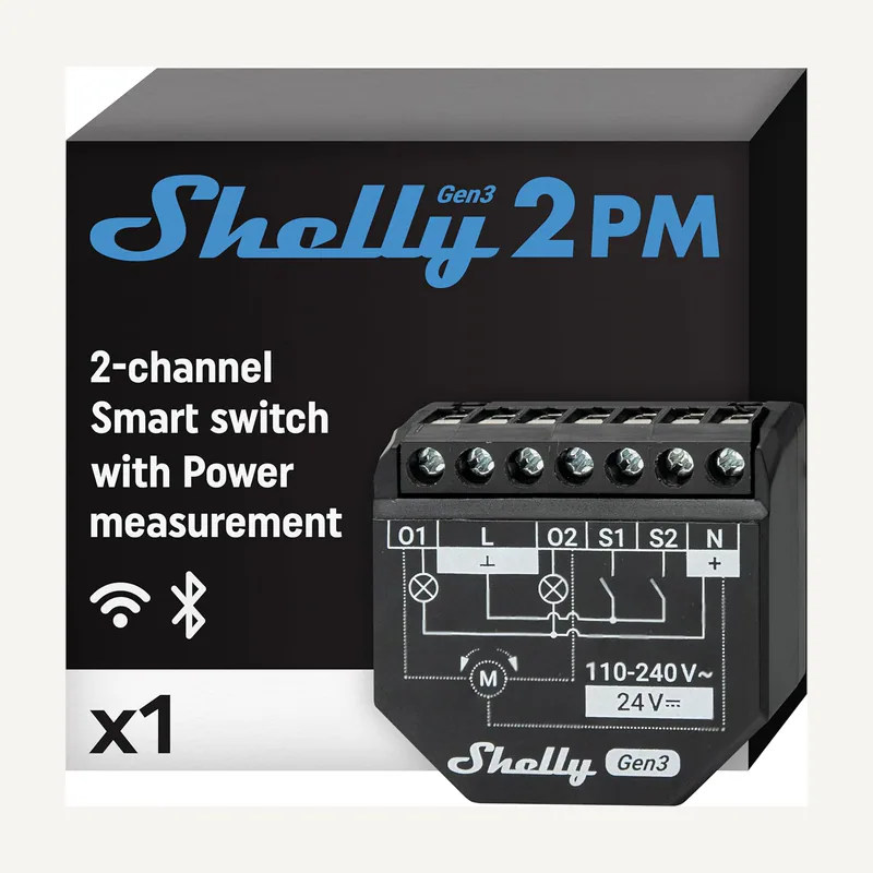 Shelly plus 2PM
