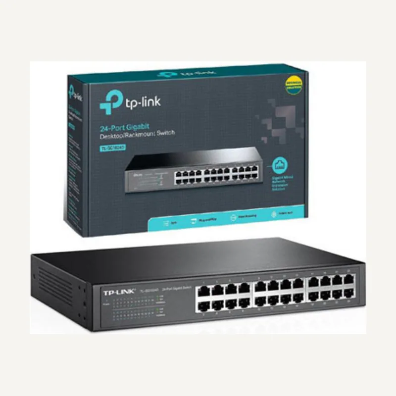TP-Link Switch 24-PORT Gigabit DESKTOP/RACKMOUNT tp-link