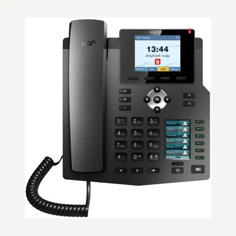 Telephone IP 4 lignes avec double ecran LCD couleur