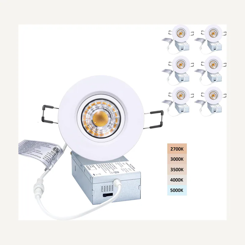 Lampe A LED 9W GU10 SMD 4000K
