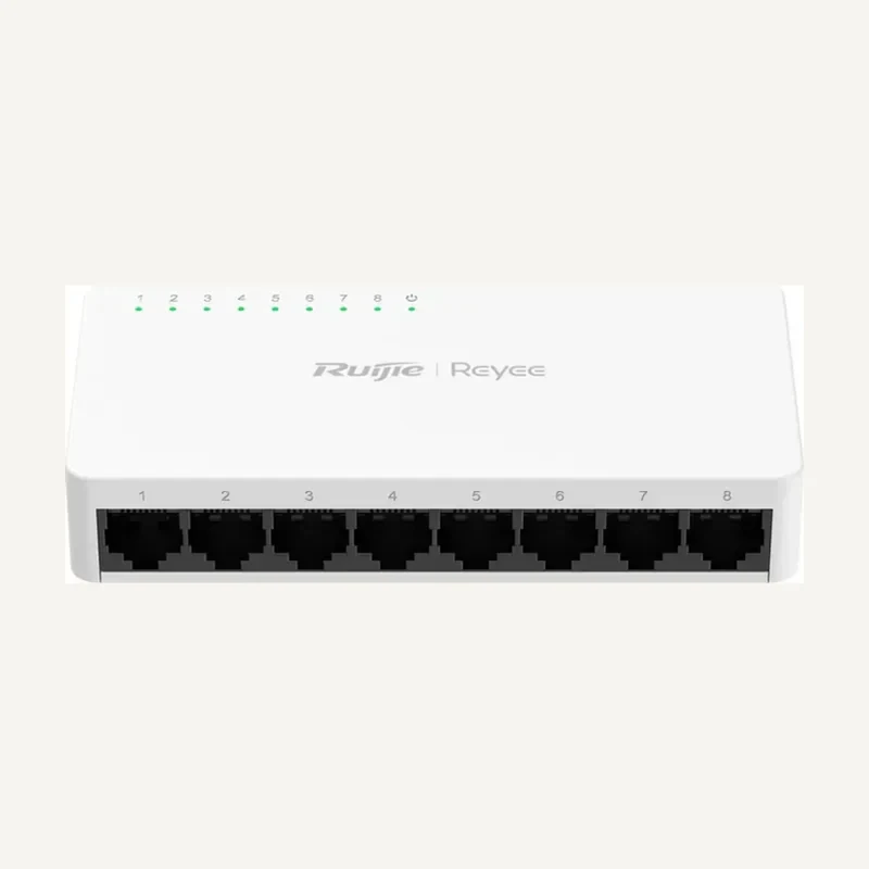 RG-ES08G-L — RG-ES08G-L, 8-Port 10/100/1000 Mbps Unmanaged Non-PoE Switch - Ruijie Reyee